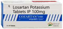 Cozartan 100 Tablet 10 Cozartan 100 Tablet 10