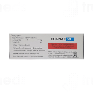 Cognac 50 MG Tablet 10