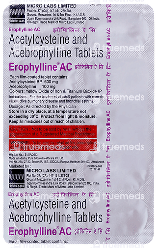 Erophylline Ac Tablet 10