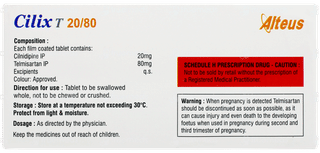 Cilix T 20/80 Tablet 15