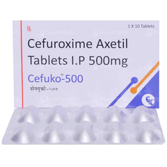 Cefuko 500 Mg Tablet 10