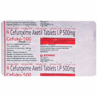 Cefuko 500 Mg Tablet 10