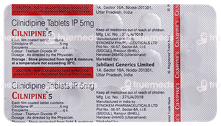 Cilnipine 5 MG Tablet 15