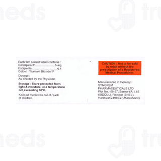 Cilnipine 5 Tablet 15