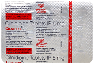 Cilnipine 5 Tablet 15