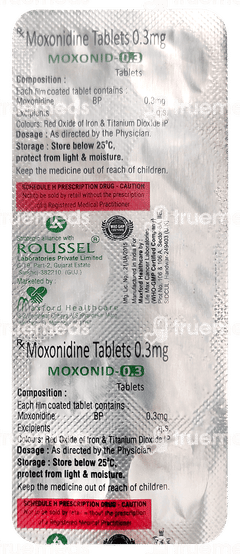 Moxonid 0.3 Tablet 10