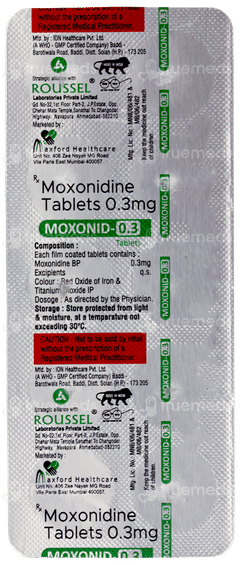 Moxonid 0.3 Tablet 10