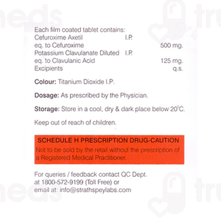 Crx Cv 500/125 MG Tablet 10