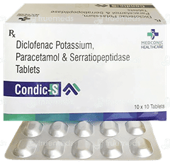 Condic S 50/325/10 Mg Tablet 10