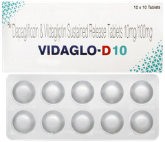 Vidaglo D 10 Tablet 10