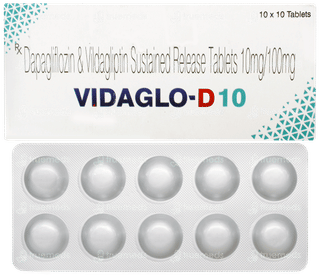 Vidaglo D 10 Tablet 10
