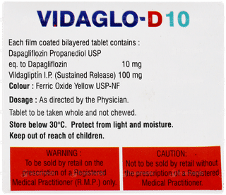Vidaglo D 10 Tablet 10