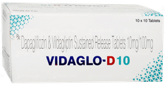Vidaglo D 10 Tablet 10