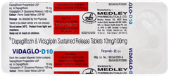 Vidaglo D 10 Tablet 10