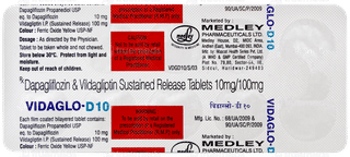 Vidaglo D 10 Tablet 10