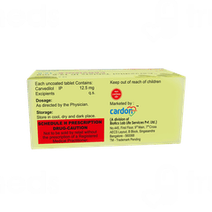 Carvizole 12.5 Mg Tablet 10 Carvizole 12.5 Mg Tablet 10
