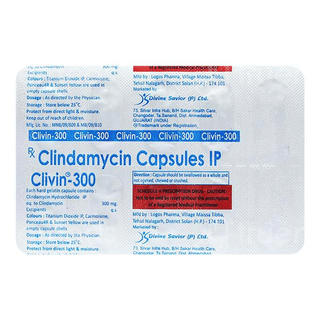 Clivin 300 Mg Capsule 10