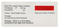 Cilnipres 20 Tablet 10 Cilnipres 20 Tablet 10