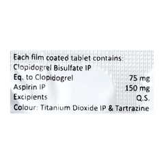 Cugrel A 150/75 Mg Tablet 10