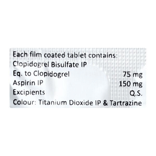 Cugrel A 150/75 Mg Tablet 10