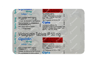 Cipvildin 50 MG Tablet 15