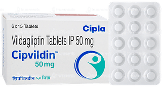 Cipvildin 50mg Tablet 15