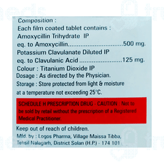 Clavstar 500/125 MG Tablet 6