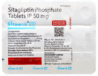 Sitawok 50 Tablet 15