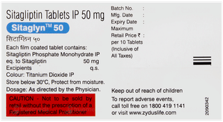 Sitaglyn 50 Tablet 10