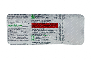 Lupisit 50 MG Tablet 10