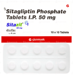 Sitazit 50mg Tablet 10 Sitazit 50mg Tablet 10