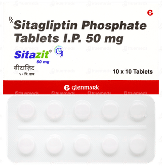 Sitazit 50mg Tablet 10