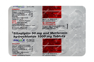 Sitazit M 50/1000 MG Tablet 10