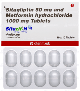 Sitazit M 50mg/1000mg Tablet 10