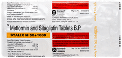 Stalix M 50 + 1000 Tablet 15 Stalix M 50 + 1000 Tablet 15