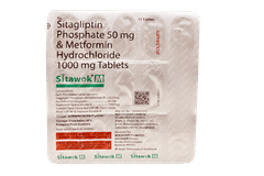 Sitawok M 50/1000mg Tablet 15 Sitawok M 50/1000mg Tablet 15