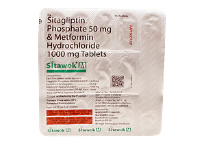 Sitawok M 1000 MG Tablet 15