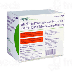 Stig Mt 50mg/1000mg Tablet 15
