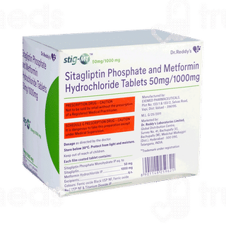 Stig Mt 50mg/1000mg Tablet 15