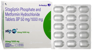 Stig Mt 50Mg/1000Mg Tablet 15