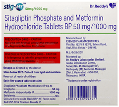 Stig Mt 50Mg/1000Mg Tablet 15 Stig Mt 50Mg/1000Mg Tablet 15