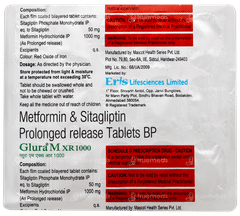 Glura M Xr 1000 Tablet 15