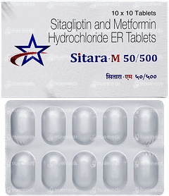 Sitara M 50/500 Tablet 10