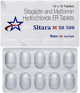 Sitara M 50/500 Tablet 10