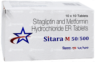 Sitara M 50/500 Tablet 10