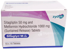 Sitaglyn M 50/1000 Tablet Sr 10