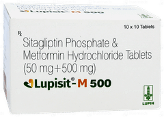 Lupisit M 500 Tablet 10 Lupisit M 500 Tablet 10
