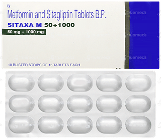 Sitaxa M 50+1000 Tablet 15