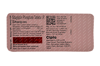 Sitacip 100 MG Tablet 10