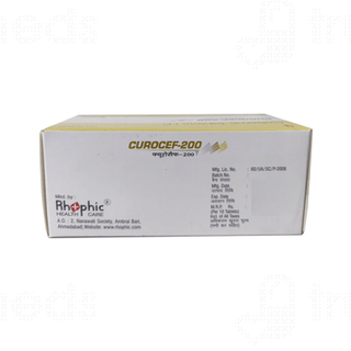 Curocef 200 MG Tablet 10